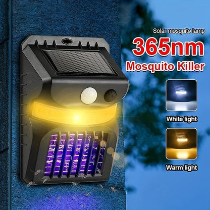 Outdoor Solar Powered Bug Killer Lamp