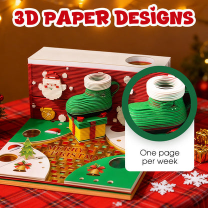 Fun Holiday Desk Calendar Lamp