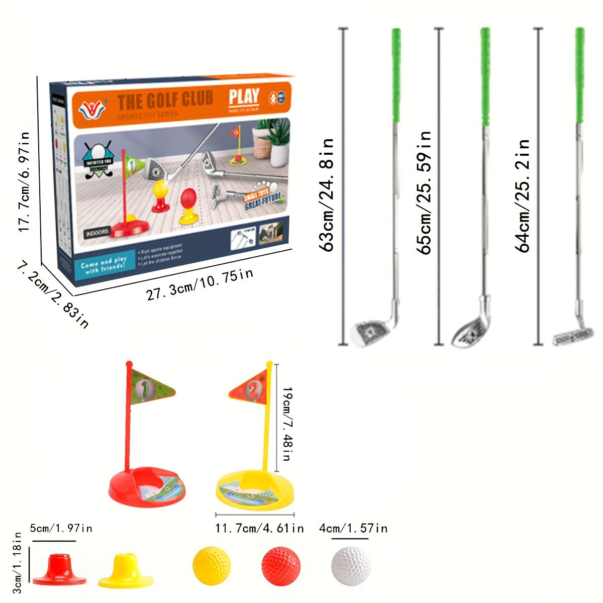 Junior Golf Club Set for Kids Ages 3-8