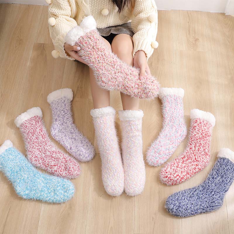 Cozy Non Slip Crew Socks