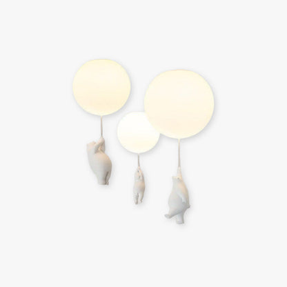 Colorful Bear Ceiling Light for Children - Fesara