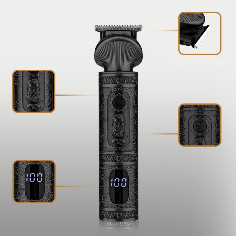 Premium 6-in-1 Grooming Kit with Storage Base