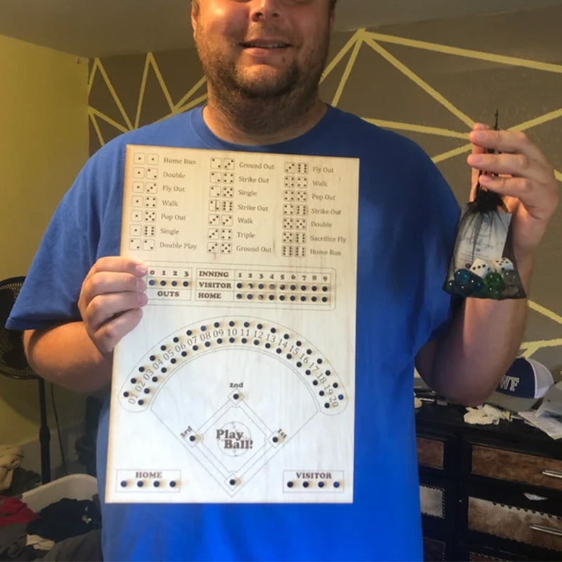 Fun Baseball Strategy Board Game
