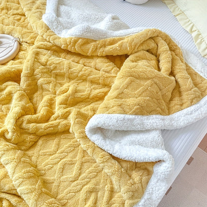 Cozy Soft Plush Throw Blanket for Home Decor