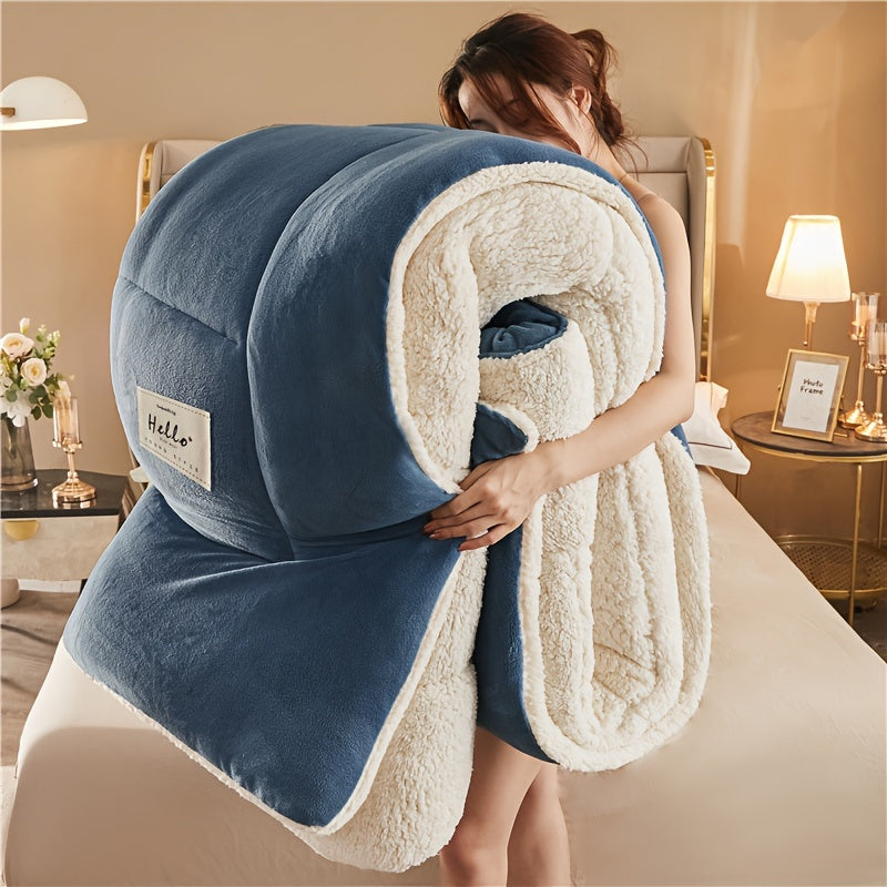 Plush Reversible Duvet for All Seasons Comfort