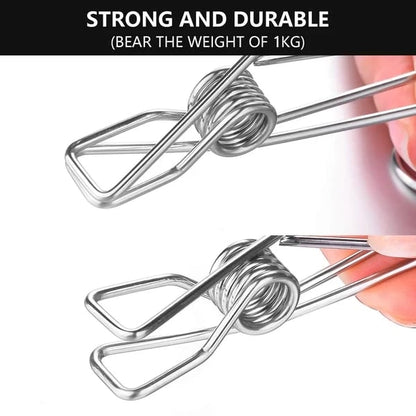 Strong Metal Wall Clip with Hook