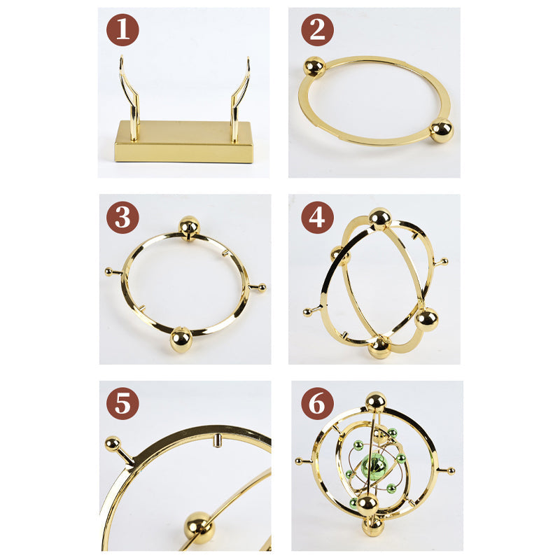 Modern Pendulum Clock with Smooth Swing Motion