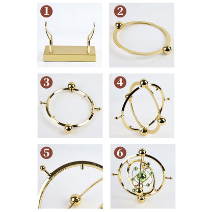 Modern Pendulum Clock with Smooth Swing Motion