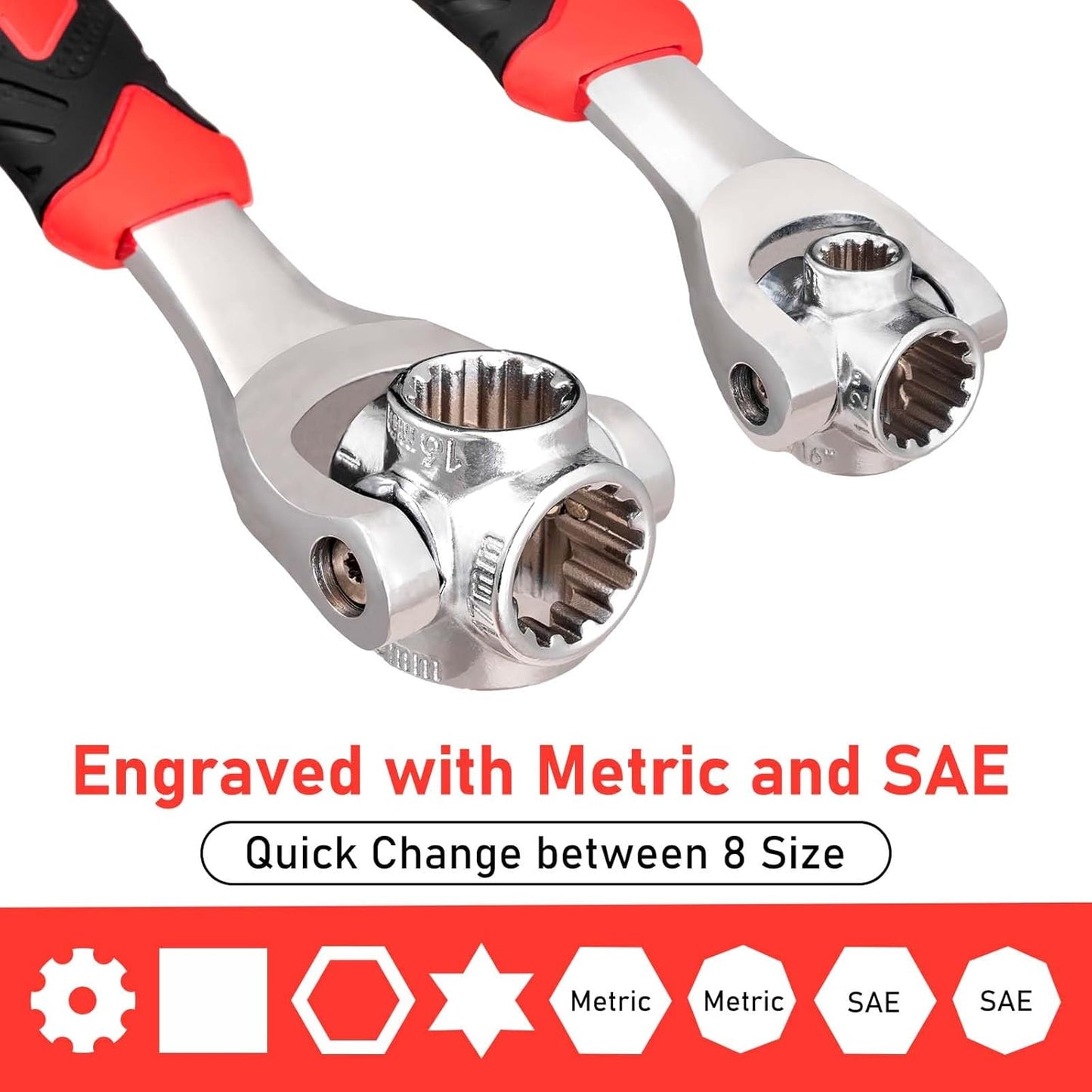 Heavy Duty Electric Impact Wrench Set