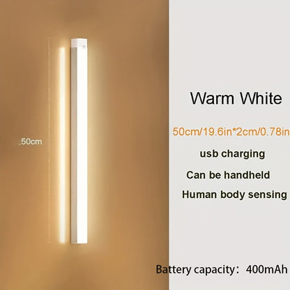 Smart Automatic LED Night Light Rechargeable Strip