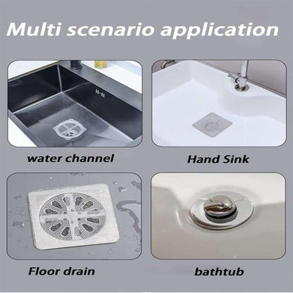 Stick-On Drain Guards - Hair Stopper & Bug Blocker