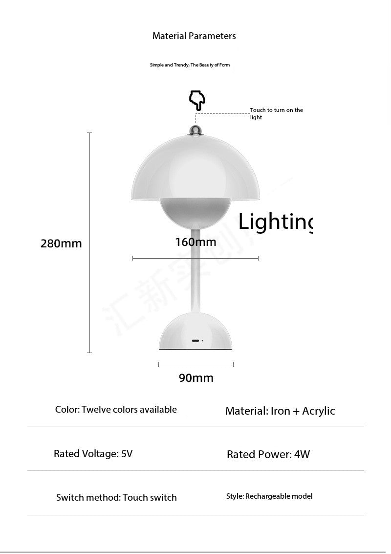 Decorative Bedside Table Light
