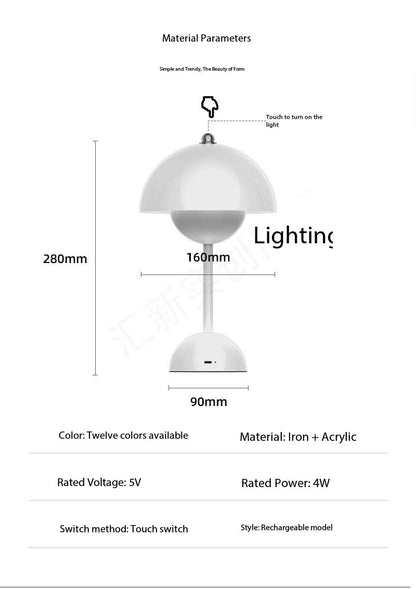 Decorative Bedside Table Light