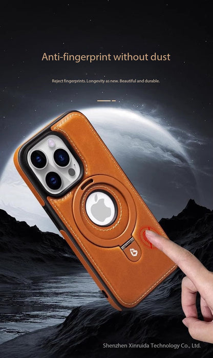 Luxury Leather Phone Case with Strong Magnet