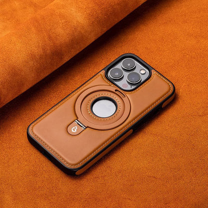 Luxury Leather Phone Case with Strong Magnet