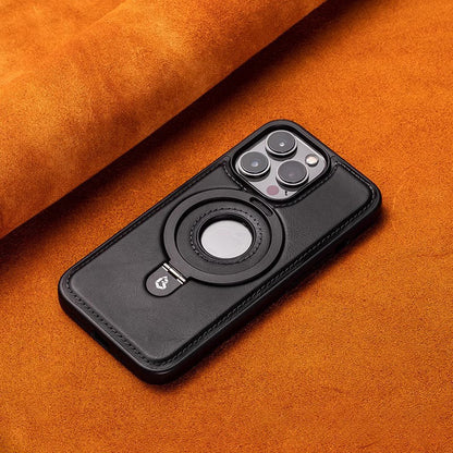 Luxury Leather Phone Case with Strong Magnet