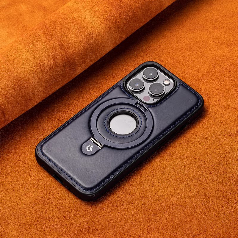 Luxury Leather Phone Case with Strong Magnet