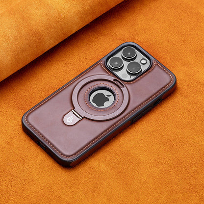 Luxury Leather Phone Case with Strong Magnet