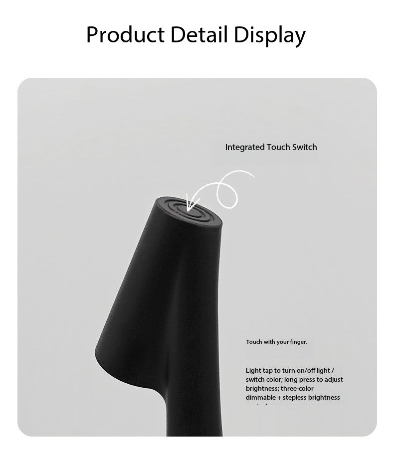 Bright LED Bedside Table Lamp with USB Port