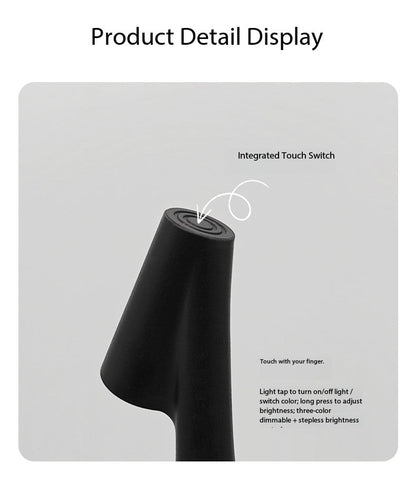 Bright LED Bedside Table Lamp with USB Port
