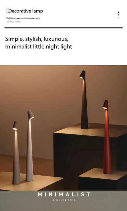Bright LED Bedside Table Lamp with USB Port