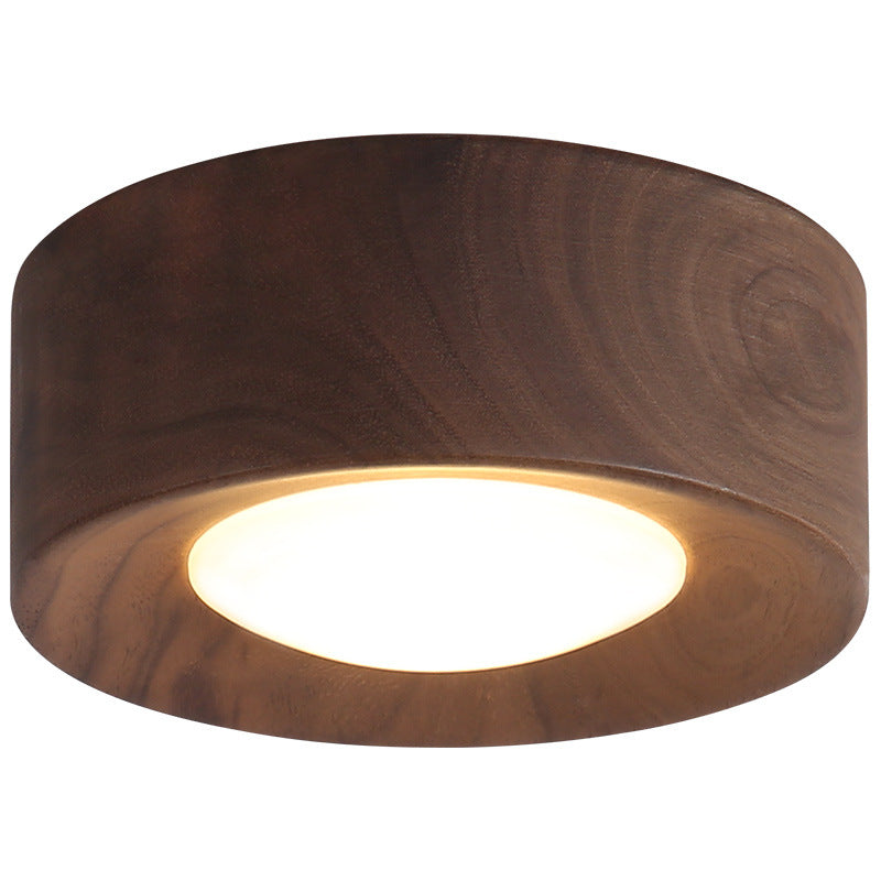 Traditional Wooden Ceiling Light Fixture