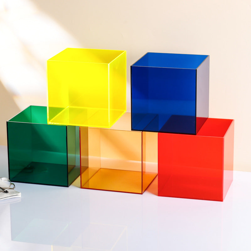 Clear Acrylic Lego Display Storage Box - Fesara