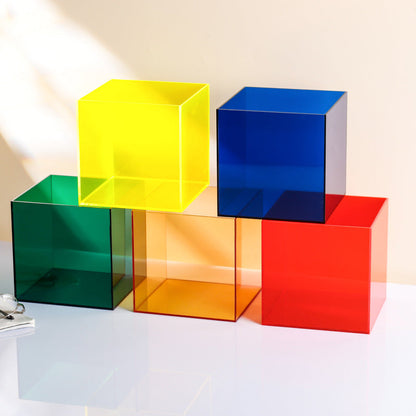 Clear Acrylic Lego Display Storage Box - Fesara