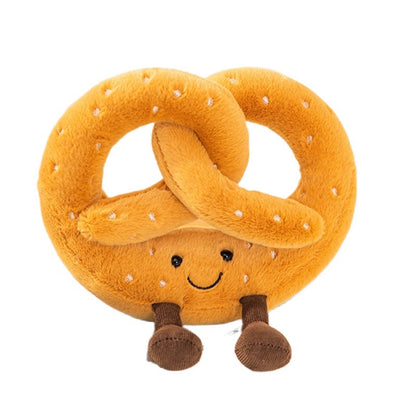 Soft Fluffy Croissant Plush Pillow Toy