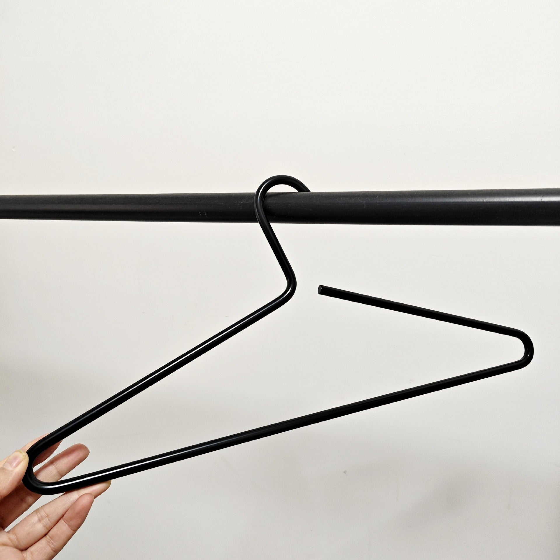 Durable Metal Coat Hanger in Matte Gold Finish - Fesara