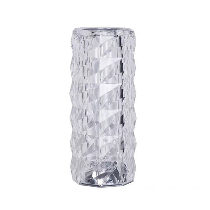 Romantic Floral Nightstand Table Lamp Soft Glow
