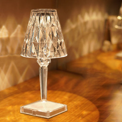 Romantic Floral Nightstand Table Lamp Soft Glow
