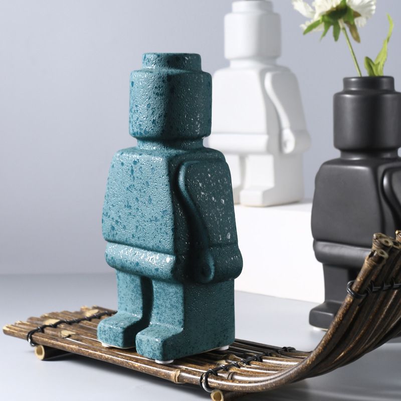 Mini Decorative Flower Vase Figurine