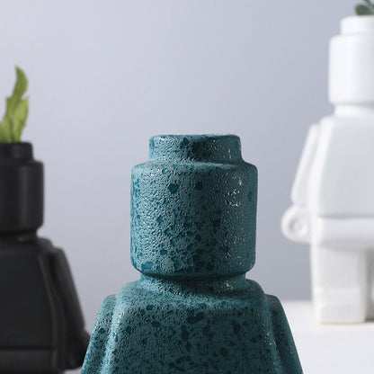 Mini Decorative Flower Vase Figurine