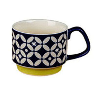 Colorful Printed Ceramic Coffee Mug