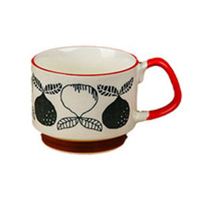 Colorful Printed Ceramic Coffee Mug