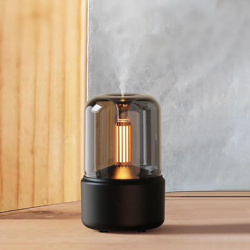 Relaxing USB Essential Oil Diffuser Candle Light