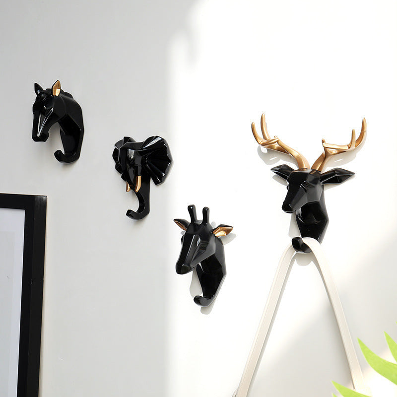 Fun Animal Wall Hook Adhesive Coat Rack
