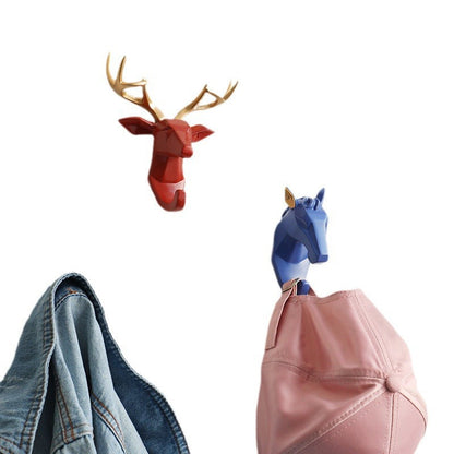 Fun Animal Wall Hook Adhesive Coat Rack
