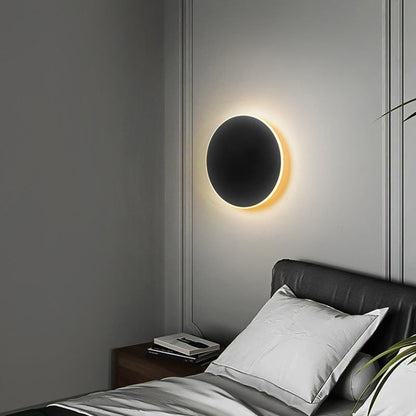 Modern Round Wall Light for Hallway and Bedroom