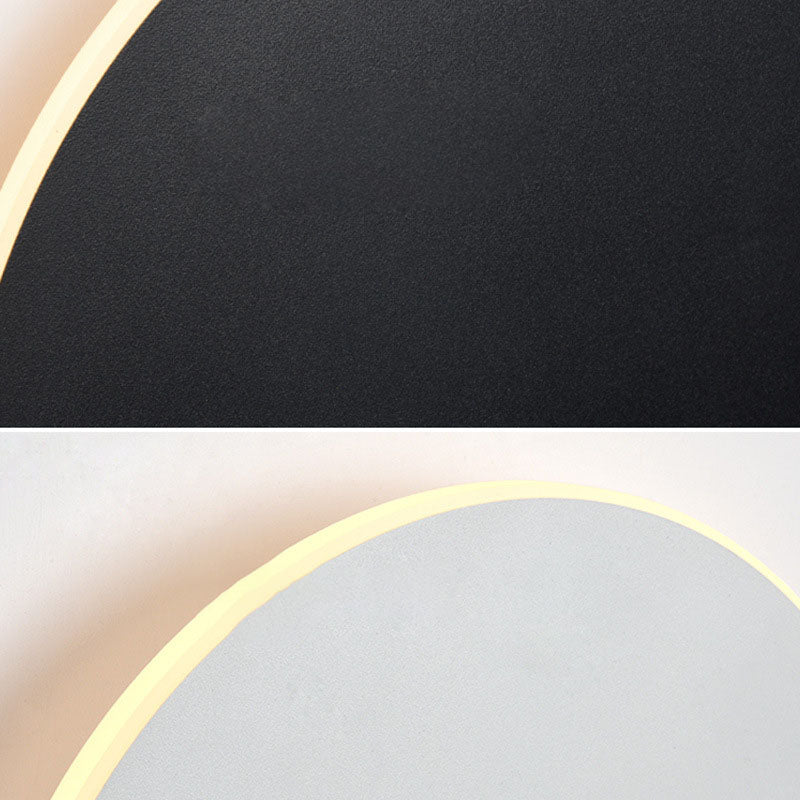 Modern Round Wall Light for Hallway and Bedroom