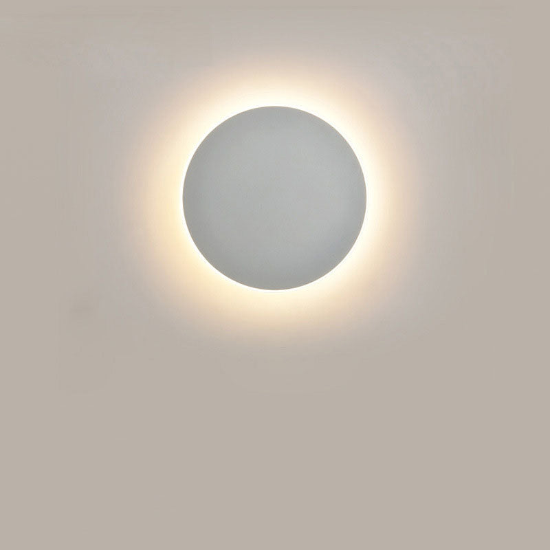 Modern Round Wall Light for Hallway and Bedroom