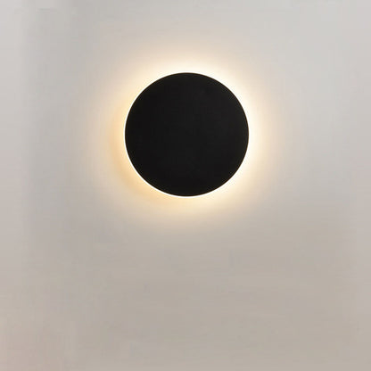 Modern Round Wall Light for Hallway and Bedroom