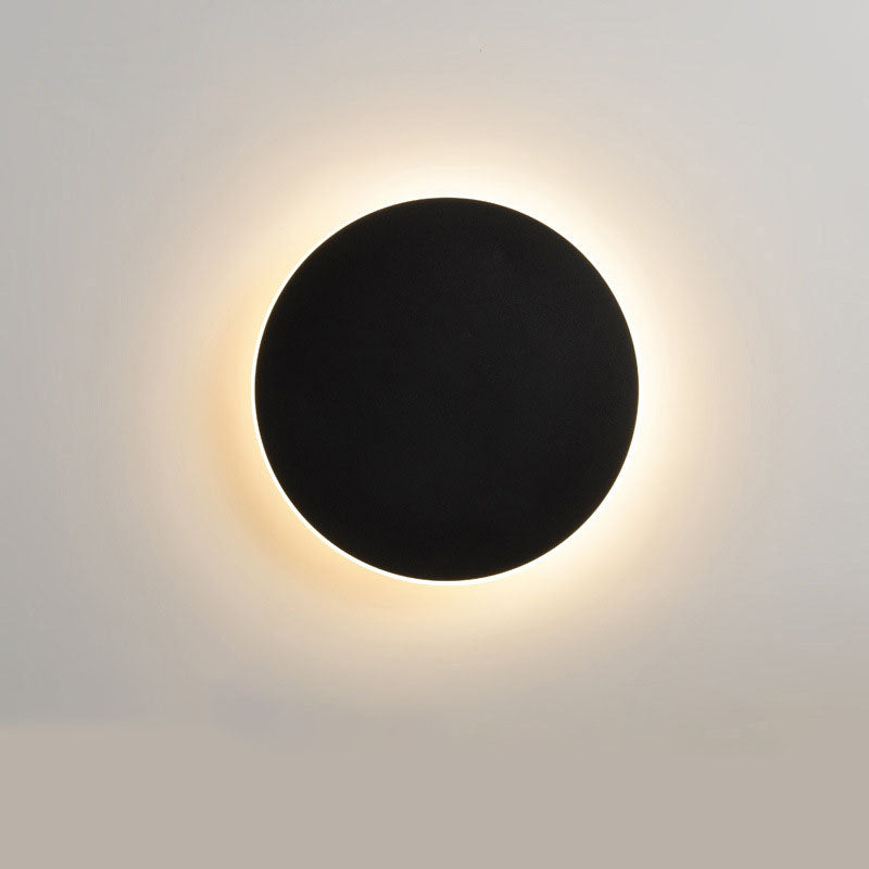 Modern Round Wall Light for Hallway and Bedroom