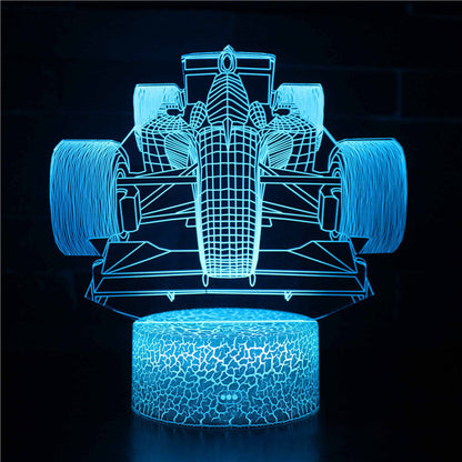 Cool 3D LED Night Lamp Dimmable Table Light