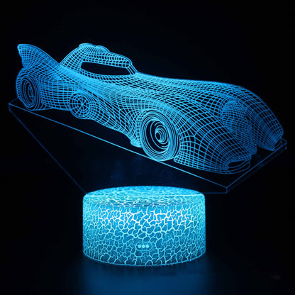 Cool 3D LED Night Lamp Dimmable Table Light