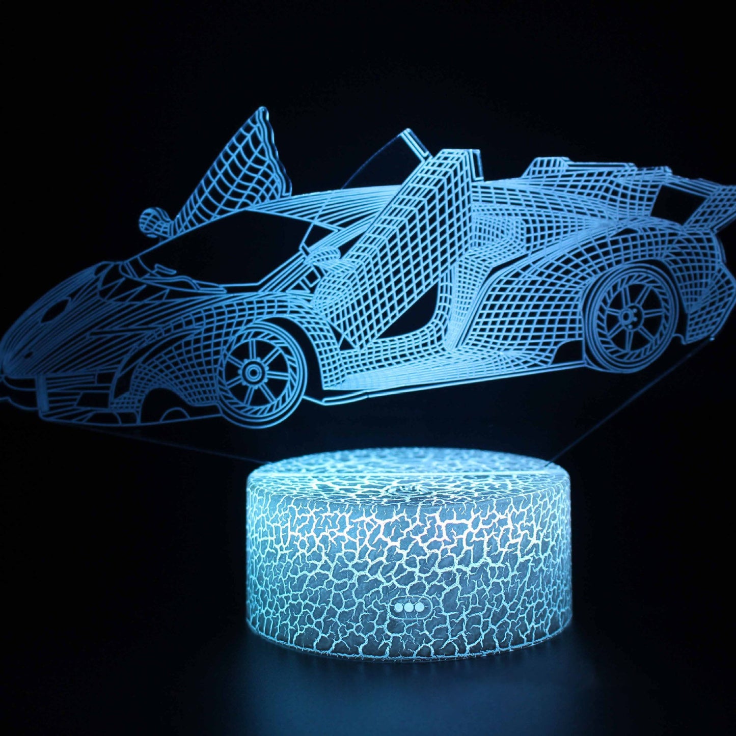 Cool 3D LED Night Lamp Dimmable Table Light