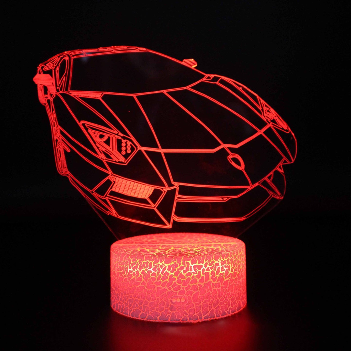 Cool 3D LED Night Lamp Dimmable Table Light