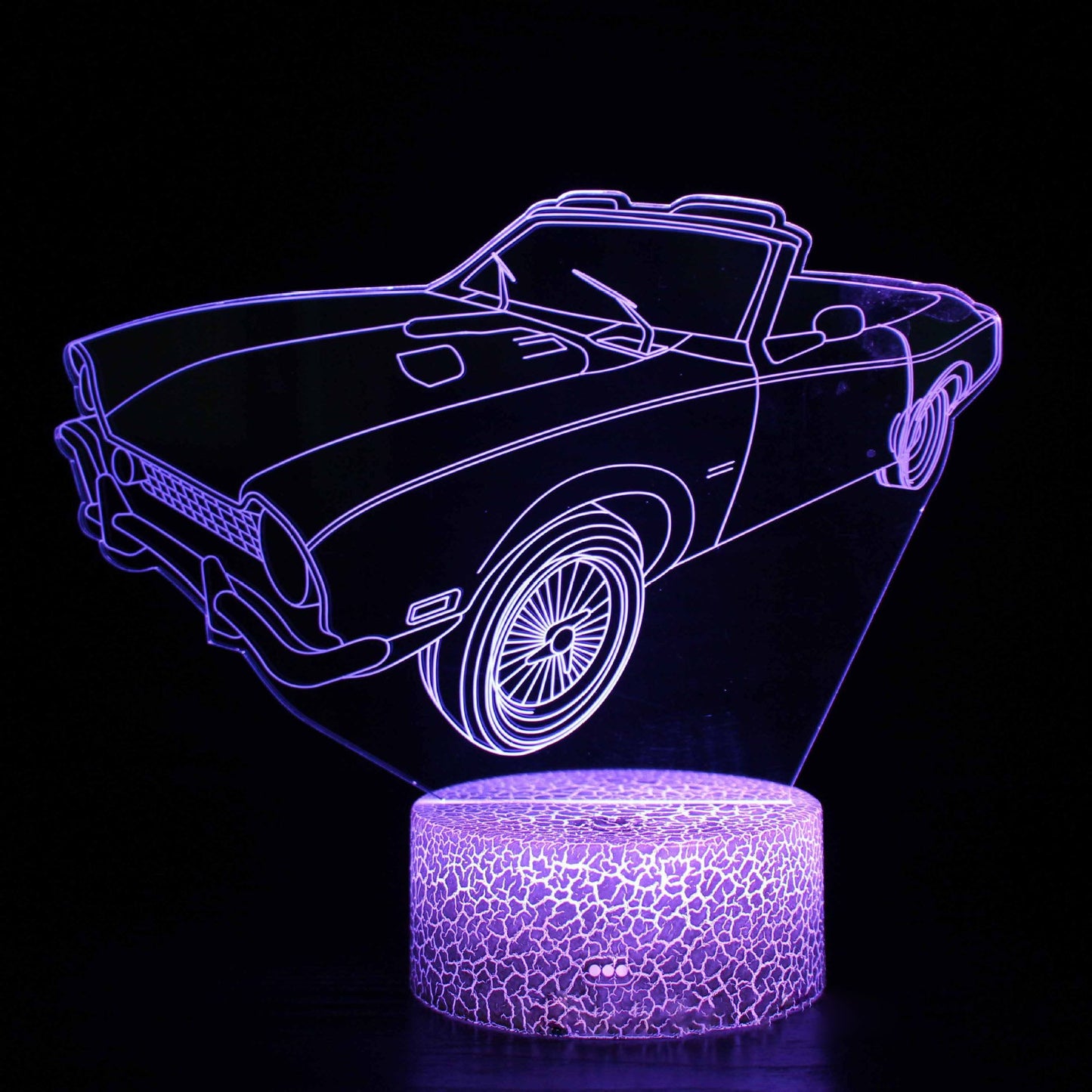Cool 3D LED Night Lamp Dimmable Table Light