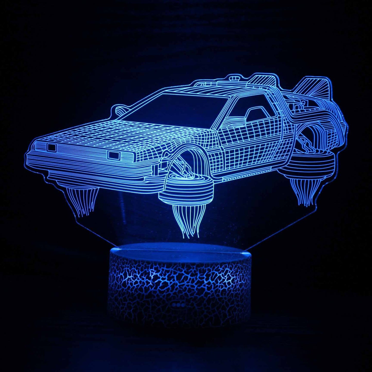 Cool 3D LED Night Lamp Dimmable Table Light